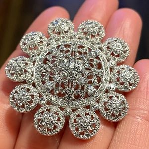 Nadri Swarovski brooch & pendant